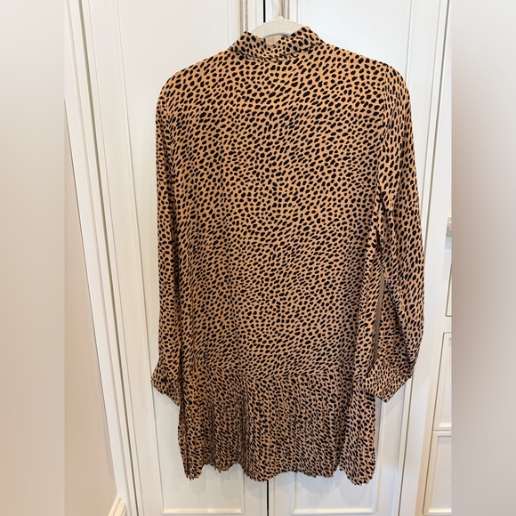 J Crew Amelia shirt-dress in cheetah print NWT - Picture 8 of 13